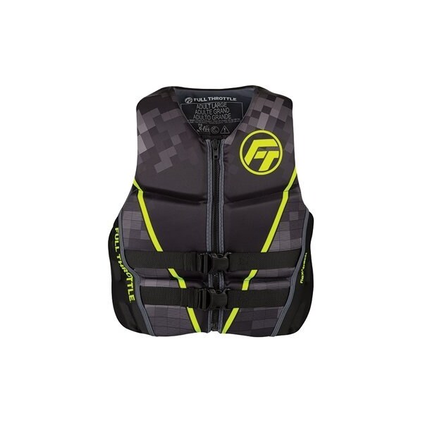 Full Throttle Vest-Lge Green Rapid Dry, No 142500-400-040-22 142500-400-040-22 - main